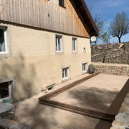 Ancienne Ferme Comtoise 4 Etoiles, 11 Personnes Lac St-Point/Mont D'Or Montperreux Esterno foto
