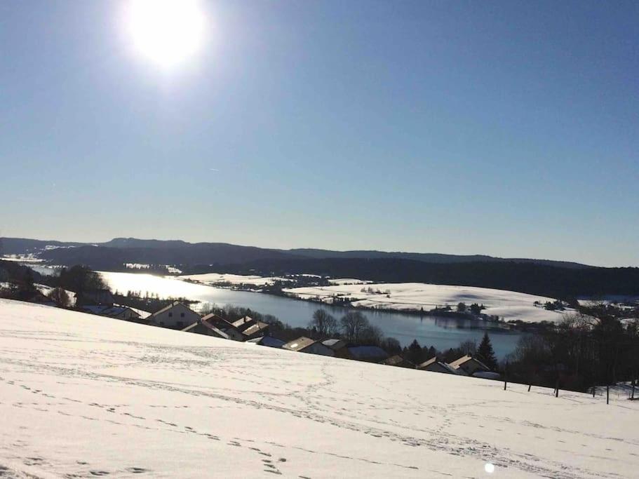 Ancienne Ferme Comtoise 4 Etoiles, 11 Personnes Lac St-Point/Mont D'Or Montperreux Esterno foto
