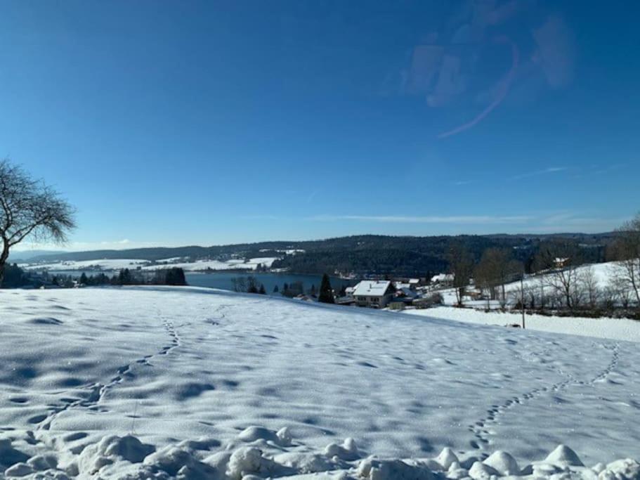 Ancienne Ferme Comtoise 4 Etoiles, 11 Personnes Lac St-Point/Mont D'Or Montperreux Esterno foto