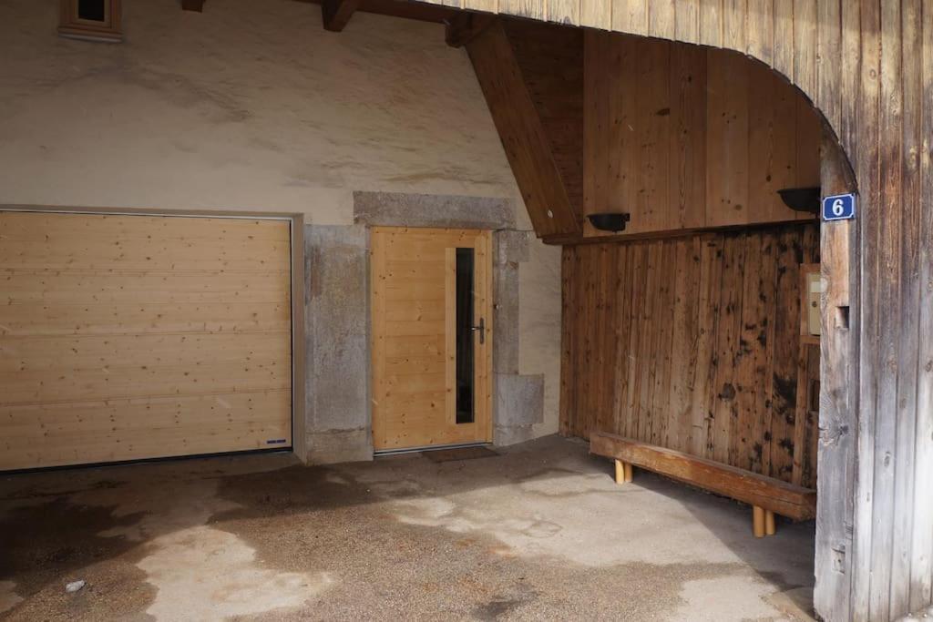Ancienne Ferme Comtoise 4 Etoiles, 11 Personnes Lac St-Point/Mont D'Or Montperreux Esterno foto
